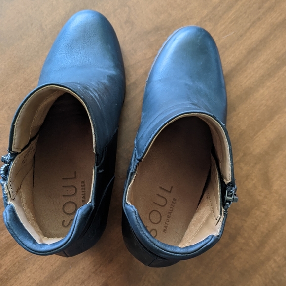 Soul Naturalizer black wedge Boots - Picture 3 of 7